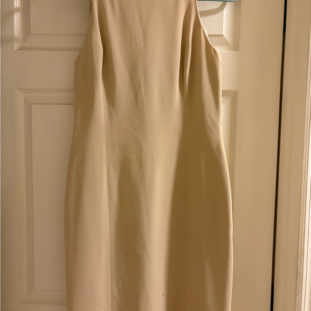 Jones New York Cream Midi Dress